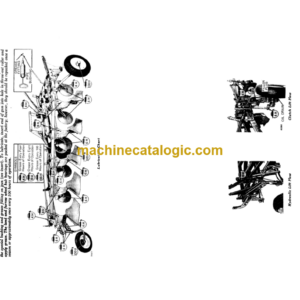 John Deere 666, 666H and 666H Special Tractor-Drawn Moldboard Plows Operator’s Manual (OMA80958)