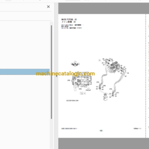 Hitachi ZX245USLC-6 Hydraulic Excavator Full Parts Catalog