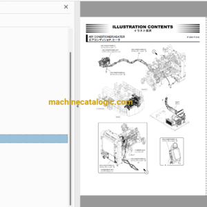 Hitachi EX1200-7 Hydraulic Excavator Full Parts Catalog