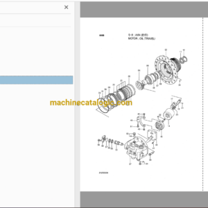 Hitachi EX220-3,EX220LC-3 Excavator Full Parts Catalog