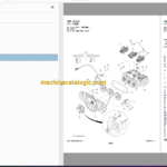 Hitachi ZH200-5A Hybrid Excavator Full Parts Catalog