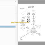 Hitachi ZX75US-A, ZX85US Excavator Full Parts Catalog