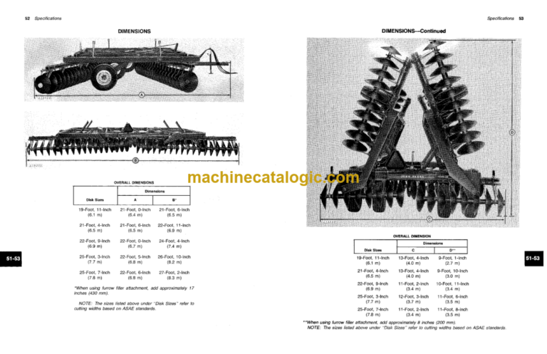 John Deere 230 Wing-Fold Power-Flex Disk Operator's Manual (OMA37973)