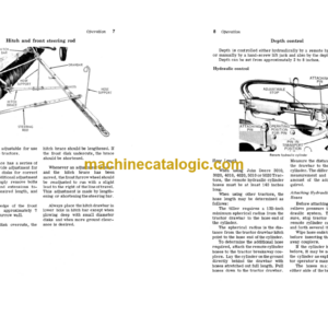 John Deere F850H Series Disk Tillers Operator’s Manual (OMA15870)