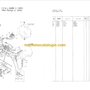 Hitachi EX270LC Hydraulic Excavator Parts Catalog