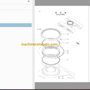 Hitachi EX200-2, EX200LC-2 Excavator Full Parts Catalog