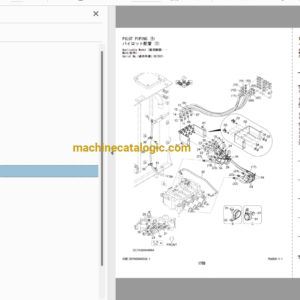 Hitachi EX1200-7B Hydraulic Excavator Full Parts Catalog