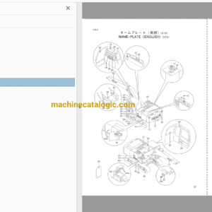 Hitachi EX220-5,EX230H-5,EX230K-5,EX220LC-5,EX230LCH-5,EX230LCK-5 Excavator Full Parts Catalog