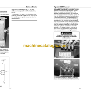 Tigercat 240 Loader Service Manual