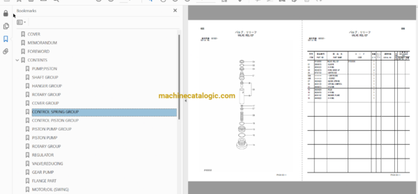 Hitachi ZX75UST Telescopic Crawler Crane Full Parts Catalog