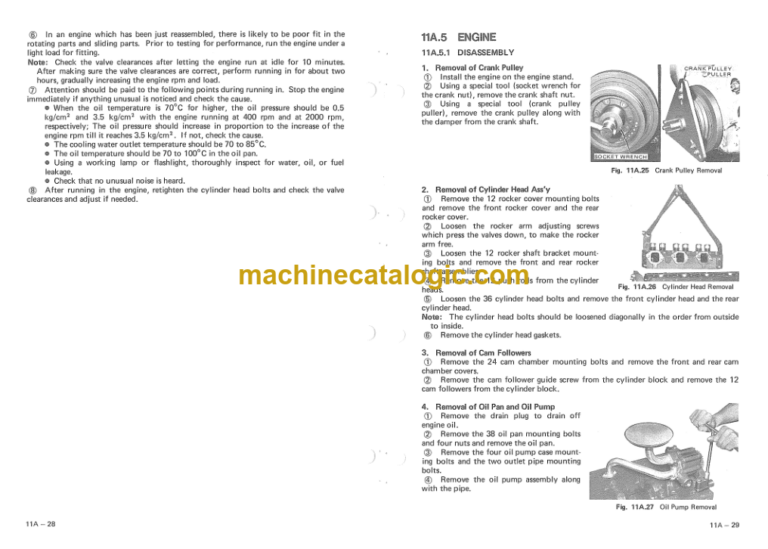 TCM Model 850, 850-2, 860, 860-2, 870, 870-2 Wheel Loader Shop manual
