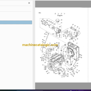 Hitachi UH09-7, UH09LC-7 Hydraulic Excavator Full Parts Catalog