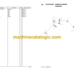 Komatsu PC270-8 Hydraulic Excavator Parts Book (DBBZ0001 and up)
