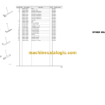 Komatsu PC135F-10MO Hydraulic Excavator Parts Book (J10001 - UP, J10244 - UP, J10296 - UP)