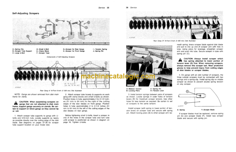 John Deere 350 Offset Disk Operator's Manual (OMA27671)