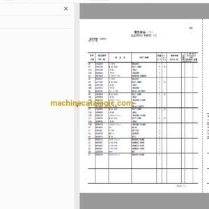 Hitachi ZX650LC-3,ZX670LCH-3 Hydraulic Excavator Full Parts and Engine Parts Catalog