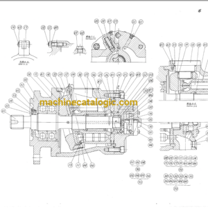 Hitachi UH06D,UH06DT,UH07 Full Parts Catalog