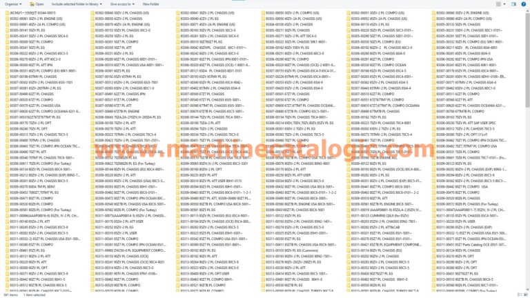 Kawasaki (KCM) Construction Machinery Service and Parts Manual Full PDF 2024