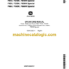 John Deere F640, F640H, F640H Special F650, F650H, F650H Special F660, F660H, F660H Special Drawn Moldboard Plows Operator's Manual (OMA12323)