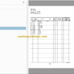 Hitachi ZX85USB-5N Hydraulic Excavator Full Parts Catalog