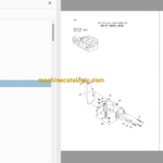 Hitachi ZX1400K High Reach Demolition Machine Parts Catalog