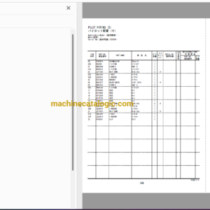 Hitachi ZX670LC-5B,ZX670LCH-5B Hydraulic Excavator Full Parts and Engine Parts Catalog