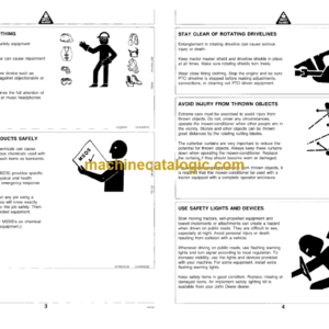 John Deere 920 and 930 Rotary Roll Mower-Conditioners Operator’s Manual (OME86456)