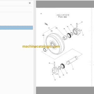 Hitachi EX270 Hydraulic Excavator Full Parts Catalog