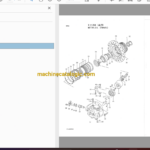 Hitachi EX200-3,EX200LC-3,EX200H-3,EX200LCH-3 Excavator Full Parts Catalog
