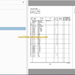 Hitachi ZX670LC-5B,ZX670LCH-5B Hydraulic Excavator Full Parts and Engine Parts Catalog