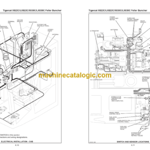 Tigercat X822C, LX822C, X830C, LX830C Feller Buncher Service Manual