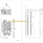 Hitachi UH055-7 Hydraulic Excavator Full Parts Catalog