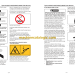 Tigercat X822C, LX822C, X830C, LX830C Feller Buncher Service Manual (82271001 - 82273000)