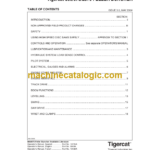 Tigercat 860, 870, L870 Feller Buncher Service Manual (870T0130 - 87021499)