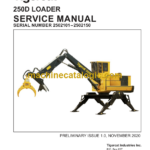Tigercat 250D Loader Service Manual (2502101 - 2504500)
