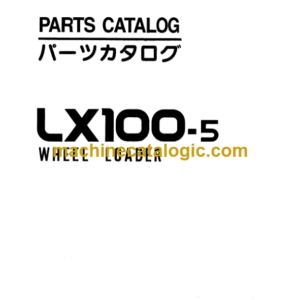 Hitachi LX100-5 Wheel Loader Parts Catalog