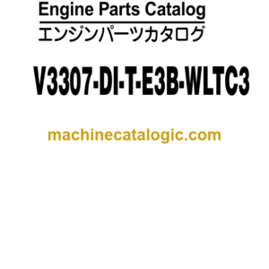 Hitachi V3307-DI-T-E3B-WLTC3 Engine Parts Catalog