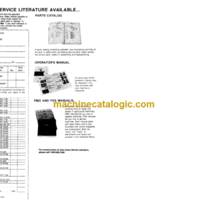 John Deere 35 and 45 Integral Moldboard Plows Operator’s Manual (OMA43507)