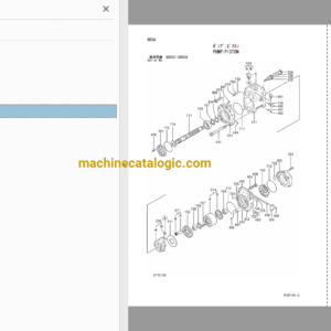 Hitachi EX1800-3 Hydraulic Excavator Full Parts Catalog