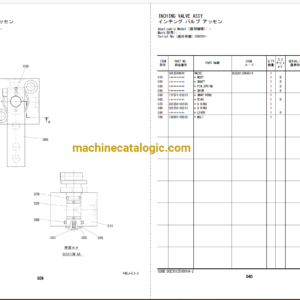 Hitachi ZW20 Wheel Loader Full Parts Catalog