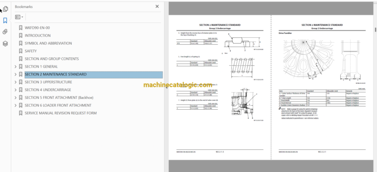 EX3600-7M(MTU FCO) Technical and Workshop Manual