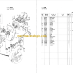 Hitachi EX200-5 Series Excavator Full Parts Catalog