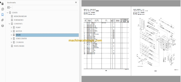 Hitachi ZX670LC-5B,ZX670LCH-5B,ZX670LCR-5B Hydraulic Excavator Full Parts and Engine Parts Catalog