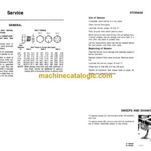 John Deere 410 Finishing Harrow Operator’s Manual (OMA39766)