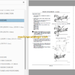Hitachi ZX200-5A, ZX200LC-5A, ZX210H-5A, ZX210LCH-5A, ZX210K-5A, ZX210LCK-5A Hydraulic Excavator Technical and Workshop Manual