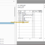 Hitachi ZX250LC-7 Series Hydraulic Excavator Full Parts and Engine Parts Catalog Hitachi ZX250LC-7 Series Hydraulic Excavator INDEX: