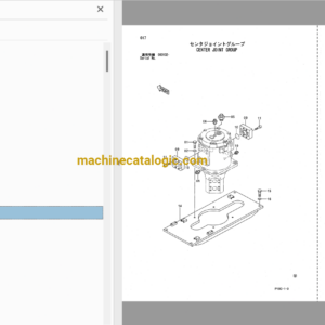 Hitachi EX1900-5 Excavator Full Parts Catalog