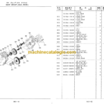 Hitachi LX15-3 Wheel Loader Parts Catalog