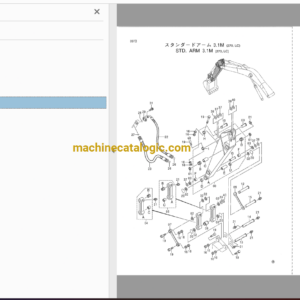 Hitachi EX270-5,EX270LC-5,EX280H-5,EX280LCH-5 Excavator Full Parts Catalog