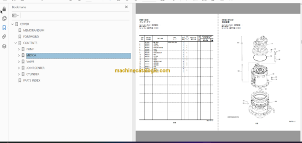 Hitachi ZH200-A,ZH200LC-A,ZH210-A,ZH210LC-A Hybrid Excavator Full Parts Catalog